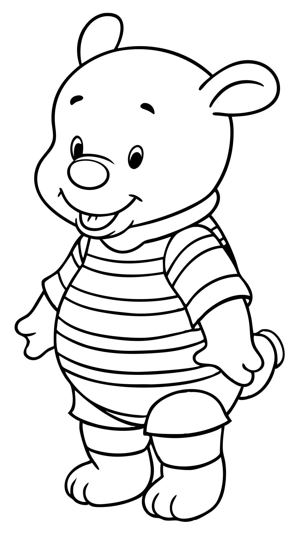 pages à colorier imprimables winnie the cacoh